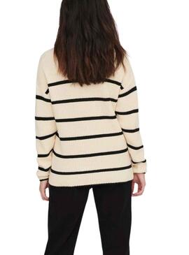 Jersey Only Pernille Beige para Mujer