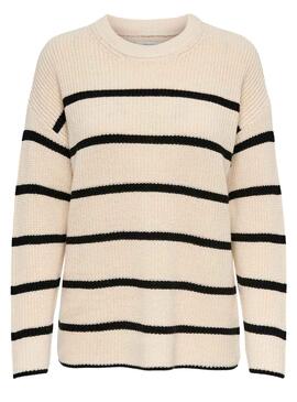 Jersey Only Pernille Beige para Mujer