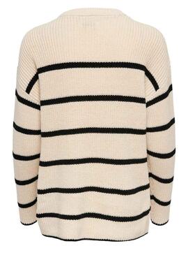 Jersey Only Pernille Beige para Mujer