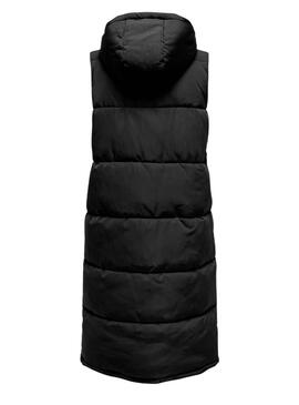 Chaleco Largo Only Lalina Waistcoat Negro Mujer