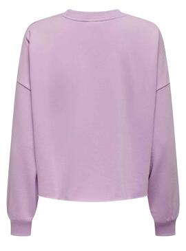 Sudadera Only Lucinda Morado para Mujer