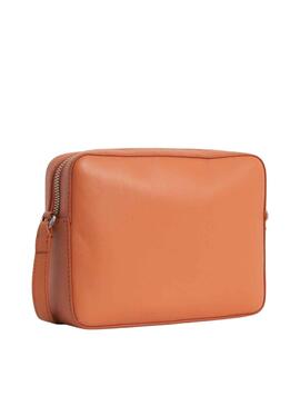Bolso Calvin Klein Re-Lock Camera Naranja Mujer