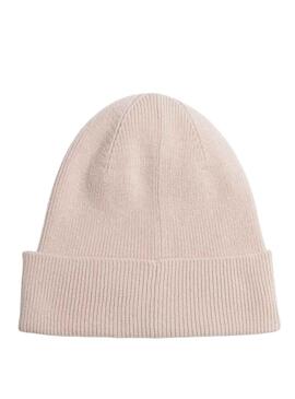 Gorro Calvin Klein Essential Knit Rosa para Mujer