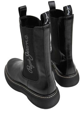 Botas Pepe Jeans Yoko Negro para Mujer