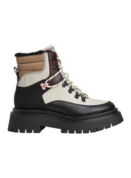 Botines Pepe Jeans Queen Funny Blanco para Mujer