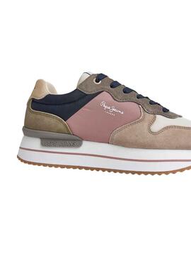 Zapatillas Pepe Jeans Rusper Queen Rosa para Mujer 