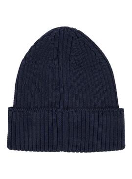 Gorro Tommy Jeans Rib Flag Marino 