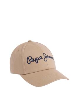 Gorra Pepe Jeans Jacob Beige Para Niño