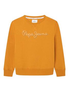 Sudadera Pepe Jeans.Nolan Amarillo Para Niño