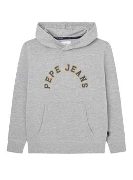 Sudadera Pepe Jeans Nate Gris Para Niño