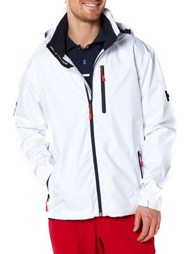 Cazadora Helly Hansen Crew Midlayer Hooded Blanco para Hombre