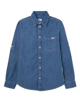 Camisa Pepe Jeans Portez Denim Para Niño