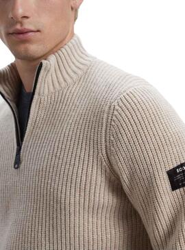Jersey Ecoalf Merto Beige para Hombre