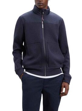 Chaqueta Ecoalf Bezea Marino para Hombre