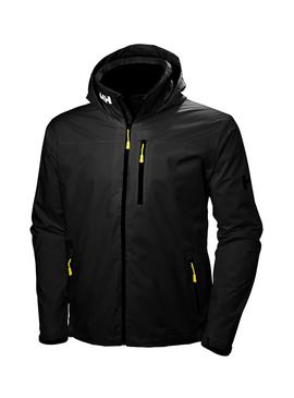 Cazadora Helly Hansen Crew Midlayer Hooded Negro