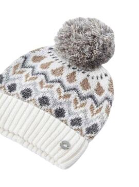 Conjunto Mayoral Gorro Bufanda Gris para Niña