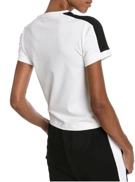 Camiseta Puma Classics Tight Blanco Mujer