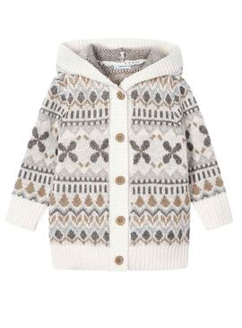 Chaqueta Mayoral Rebeca Tricot Jacquard Niña