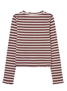 Camiseta Pepe Jeans Siolette Rayas Para Niña