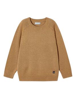 Jersey Mayoral Redondo Básico Marrón para Niño