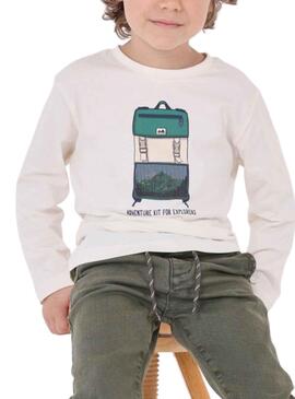 Camiseta Mayoral Lenticular Blanco para Niño