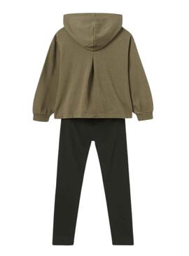 Conjunto Mayoral Leggings Canale Verde Niña