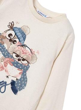 Conjunto Mayoral Leggings Knit Denim Marino Niña