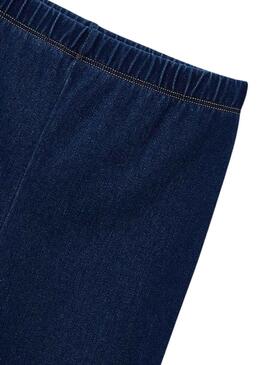 Conjunto Mayoral Leggings Knit Denim Marino Niña