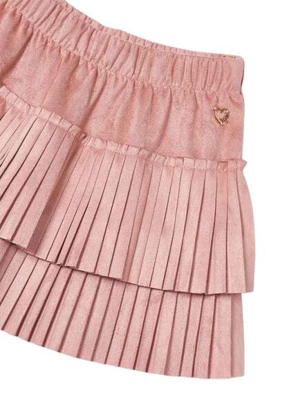 Conjunto Mayoral Falda Tul Rosa para Niña