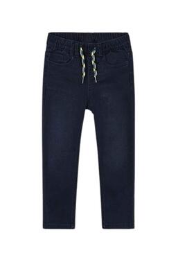 Pantalón Mayoral Soft Denim Jogger Marino Niño