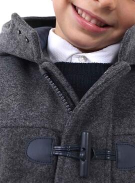Abrigo Mayoral Trenka Gris para Niño