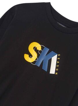 Pack 2 Camisetas Mayoral Ski Solar Marino Niño