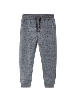 Pantalón Mayoral Felpa Básico Gris para Niño