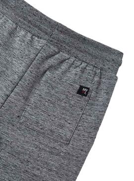 Pantalón Mayoral Felpa Básico Gris para Niño