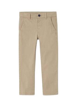 Pantalón Mayoral Chino Básico Beige para Niño