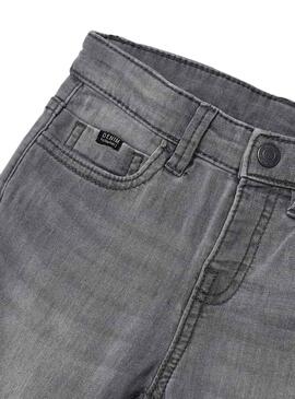 Pantalón Mayoral Soft Denim Gris para Niño 