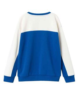 Sudadera Name It Lennart Color block Azul Niño