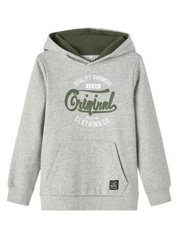 Sudadera Name It Leco Gris para Niño