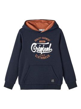 Sudadera Name It Leco Sweat Marino para Niño