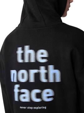 Sudadera The North Face Graphic Hoodie Negro Niña