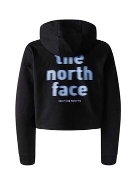 Sudadera The North Face Graphic Hoodie Negro Niña