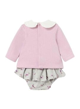 Conjunto Mayoral Bombacho Violeta para Bebé