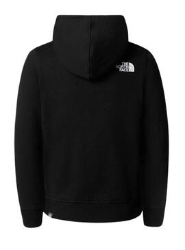 Sudadera The North Face Teens Box Negro Niño Niña