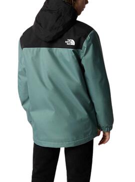 Chaqueta The North Face Warm Storm Verde Niño