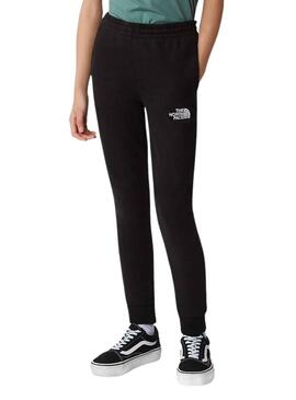 Pantalón The North Face Slim Fit Jogger Negro Niño