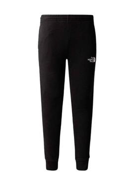 Pantalón The North Face Slim Fit Jogger Negro Niño