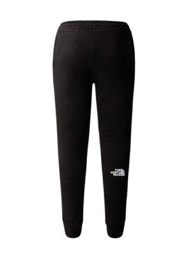 Pantalón The North Face Slim Fit Jogger Negro Niño