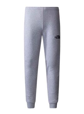 Pantalón The North Face Slim Fit Jogger Gris Niño