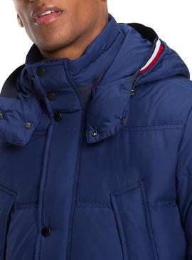 Parka Tommy Hilfiger Down Marino Hombre