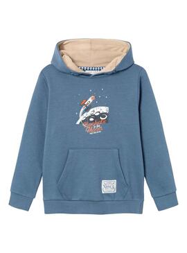 Sudadera Name It Nout Azul para Niño